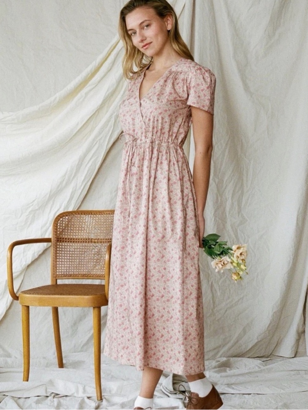 Christy Dawn “Dawn Dress” in Mauve Cosmos size XL